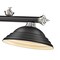 Z-Lite Cordon 3 Light Billiard, Matte Black 2306-3MB-BN-SMB - alternate 3